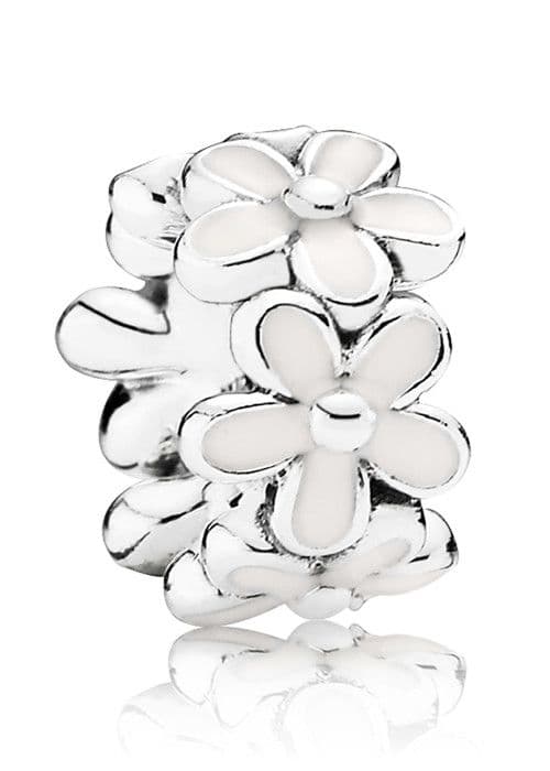 Berlock - PANDORA - 791495EN12 - Silver - Vit - Dam Vit