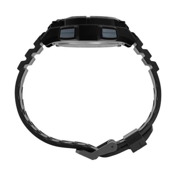 Ur - TIMEX - TW5M64800 - Digital - Vandtæt 20 bar - Sort plastikrem Svart