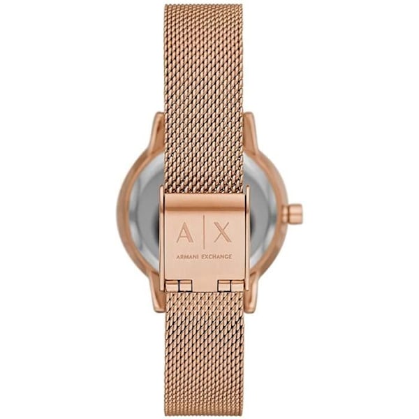 Armani Exchange Dameur Analog Quartz Armbånd i rustfrit stål Ip-rosé AX7121 Ip-rosé