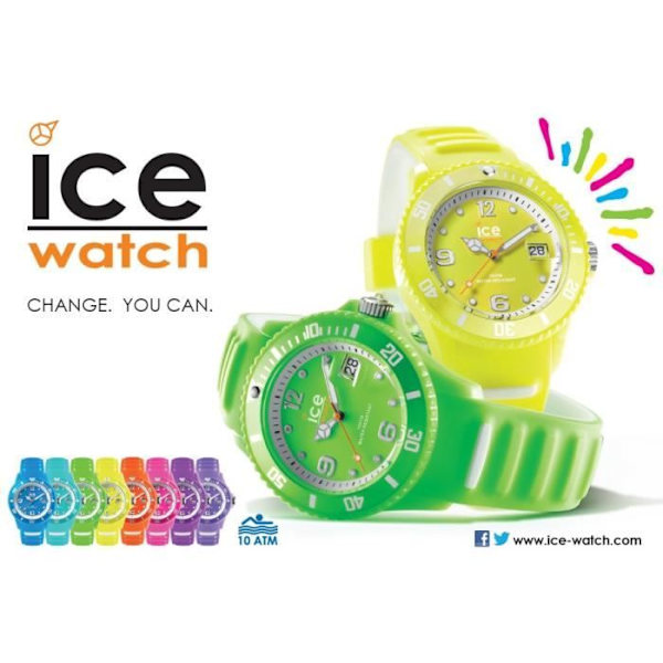 Klocka - Ice-Watch - Ice Heritage Robusta - Läder - Brun - Mineralglas brun, svart