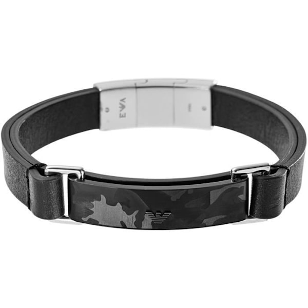 EAG STEEL UOMO EGS1945040 armband för män. Svart. Ar