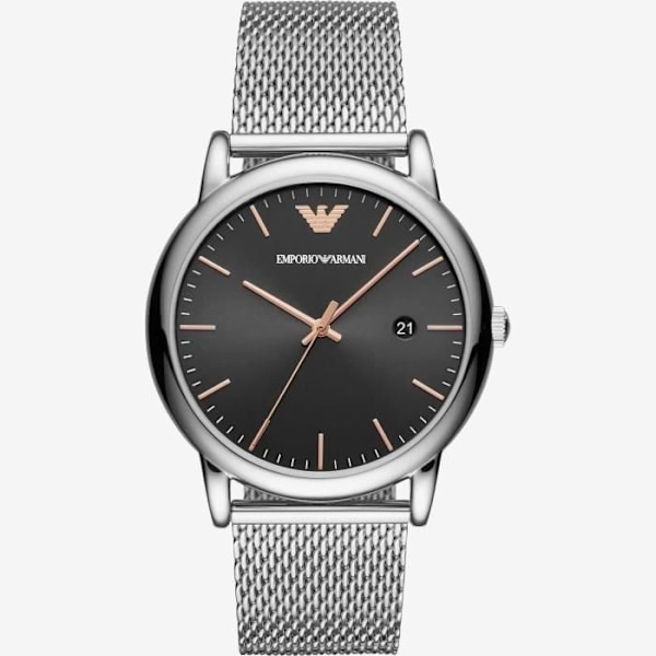 Armbåndsur - Emporio Armani - LUIGI AR11272 - Kvarts - Analog - Sort stål