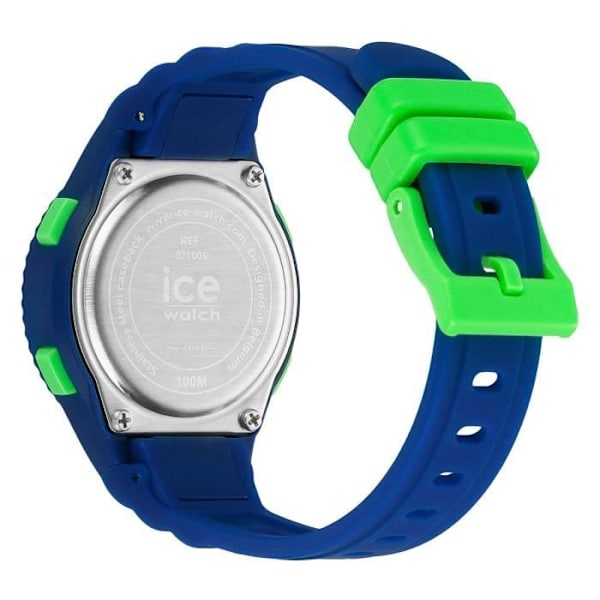ICE-WATCH Barnklocka i blå plast - 241283 - Digital - Vattentät - Sport - Simning Blå