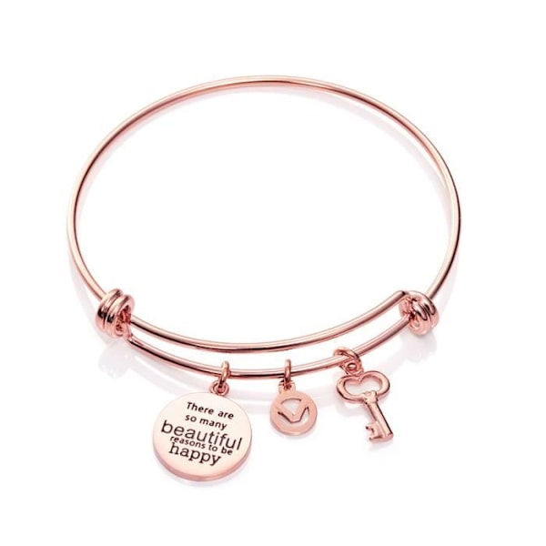 Armbånd - VICEROY - 90039P01010 - Rustfrit stål - Rosa - Unisex