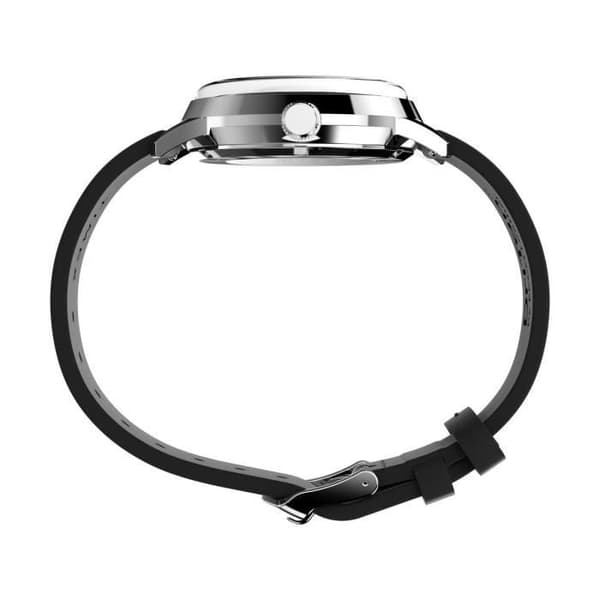 Timex-kello - Miehet - TW2W49600 - Musta Nahka - 40mm - 5 bar Svart