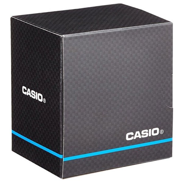CASIO Sport Sort og Sølv Resin Steel Ur - Vandtæt 10 Atm - Automatisk - Digital - Herrer sort