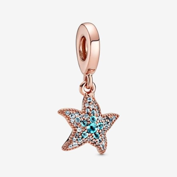 PANDORA Sparkling Starfish Pendant Charm 788942C01