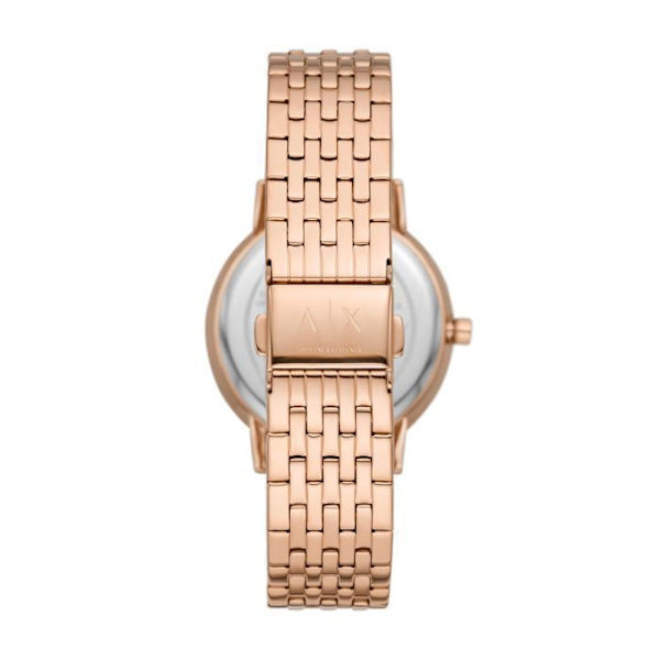 Armani Exchange Watch - Dame - AX5589 - Rustfrit stål - 36mm - Ip-rosé - Flerfarvet Ip-rosé