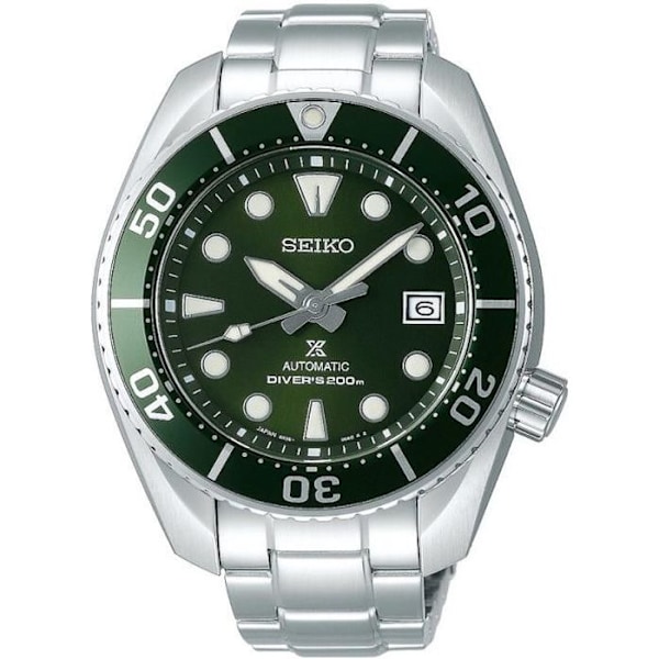 Ur - SEIKO - 411082 - Automatisk - Rustfrit stål - Vandtæthed 20 ATM grå