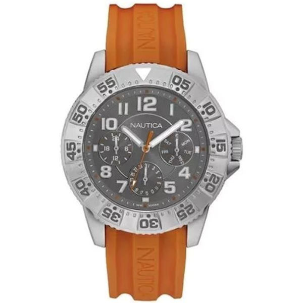 Herrklocka - NAUTICA - NSR 104 MULTI NAD13543G - Kvarts - Analog - Resin