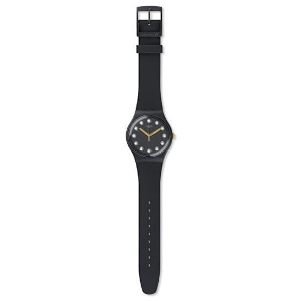 Ur - SWATCH - SUOM104 - Quartz - Analog - Unisex Sort Svart