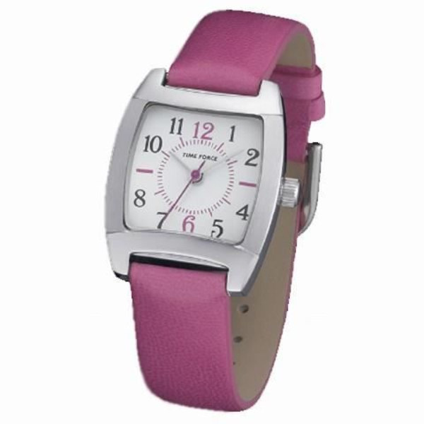 Kello - Time Force - TF3377B11 - Kvartsi - Analoginen - Musta Nahka Svart