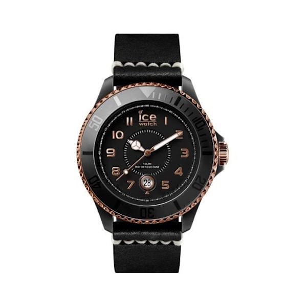 Kello - ICE-WATCH - HE.BK.BZ.B.L.14 - Kvarts - Analoginen - Musta Nahka Svart
