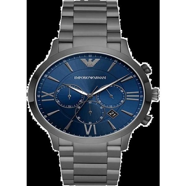 Ur - Armani - AR11348 - Blå - Quartz - Vandtæthed 5 Atm Blå