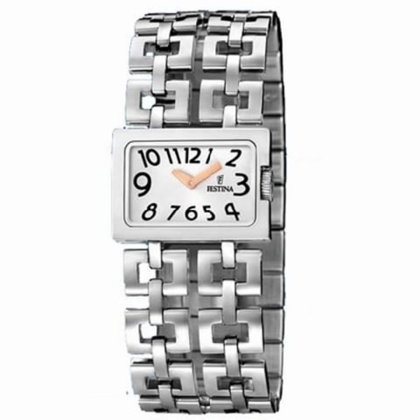 Klocka - FESTINA - F16769-3 - Kvarts - Analog - Silverstål Pengar