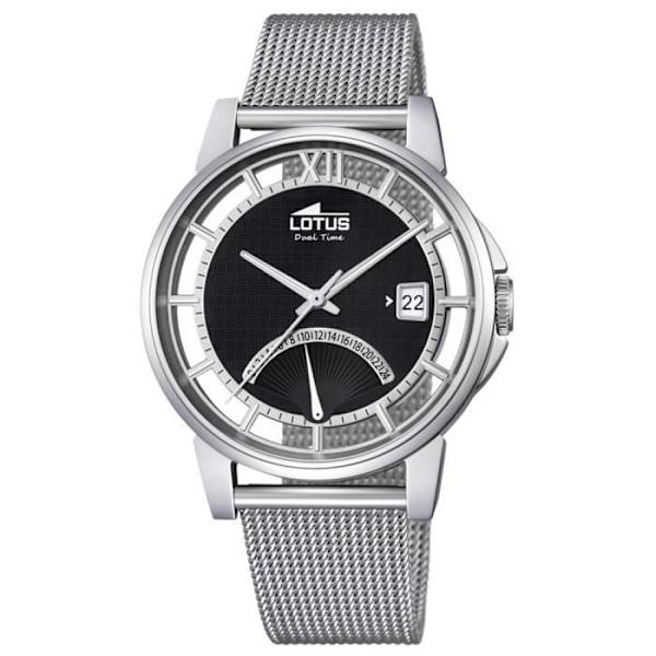 Ur - LOTUS - UL18326-2 - Analog - Kvarts - Sølv rustfrit stål silver, svart