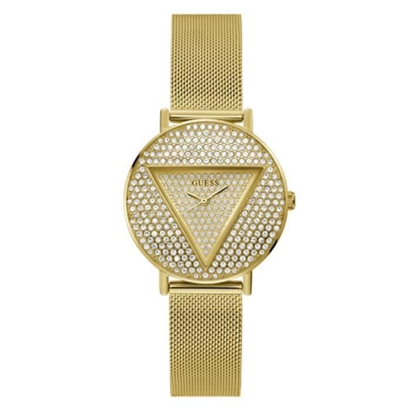 Kello - GUESS - GW0477L2 - Keltainen - Elegantti - Moderni muotoilu