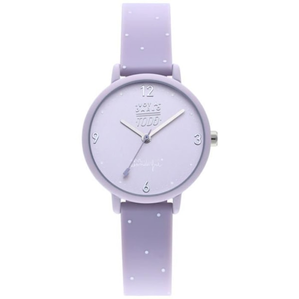 Kvindeur - MR WONDERFUL - HAPPY HOUR WR35300 - Kvarts - Analog - Lilla Lila
