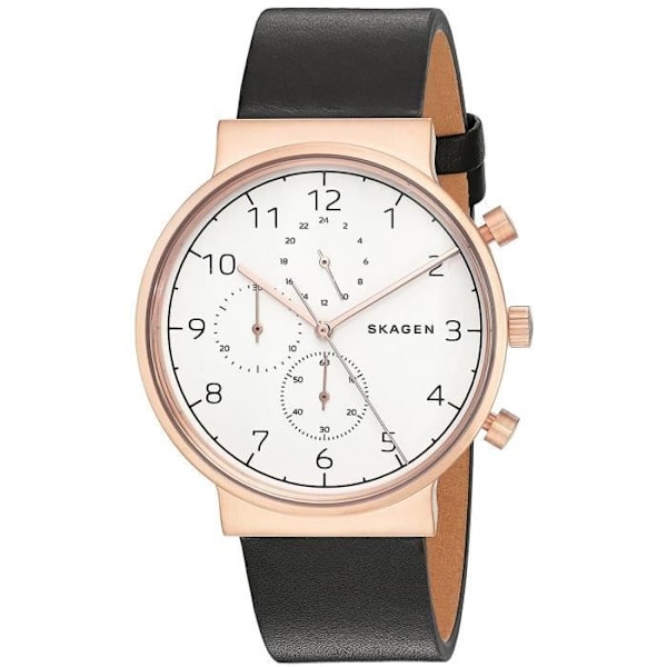 Ur - Skagen - SKW6371 - Læder - Rustfrit Stål - Quartz 40mm