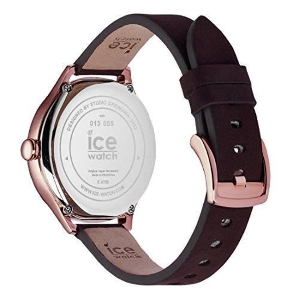 Ice-Watch - ICE time Brown - Ruskea naisten kello nahkarannekkeella - 013055 (Medium)