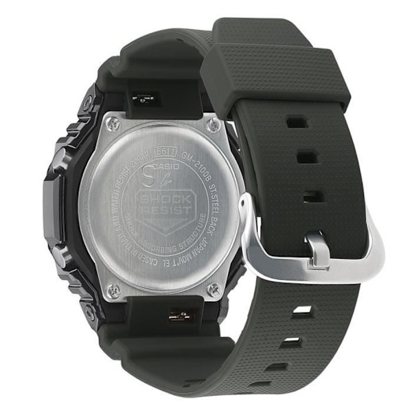 Klocka - Casio - GM-2100B-3AER - Kvarts - Analog - Grönt plastband Grön