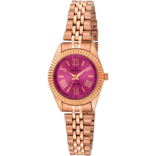 Naiskello - RADIANT - UUSI KORU RA384204 - Kvarts - Analoginen - Ruostumaton teräs Rosa
