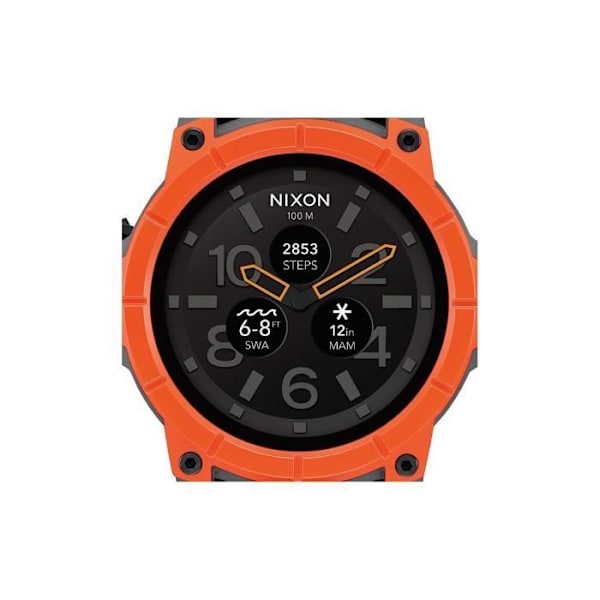 Mission Orange/Grå/Sort Smartwatch - Nixon