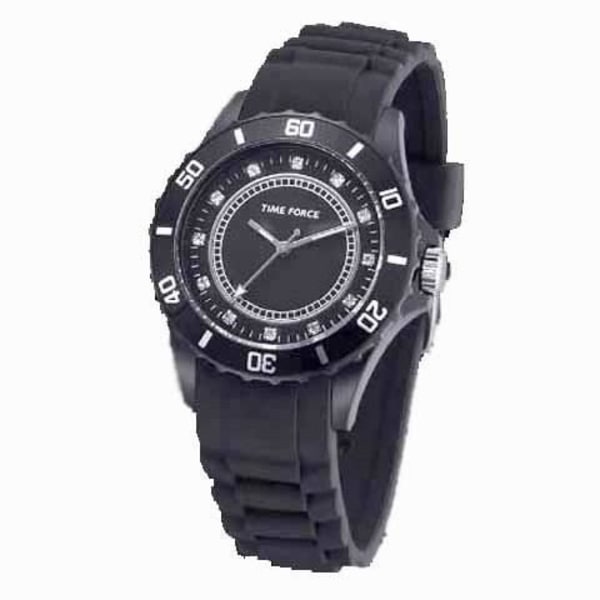 Ur - Time Force - TF4024L01 - Kvarts - Analog - Sort Resin