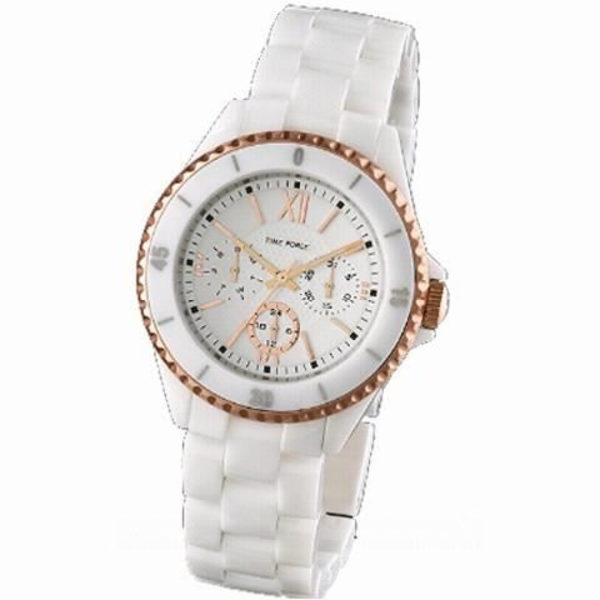 Ur - Time Force - TF4188L11 - Kvarts - Analog - Hvid Keramik