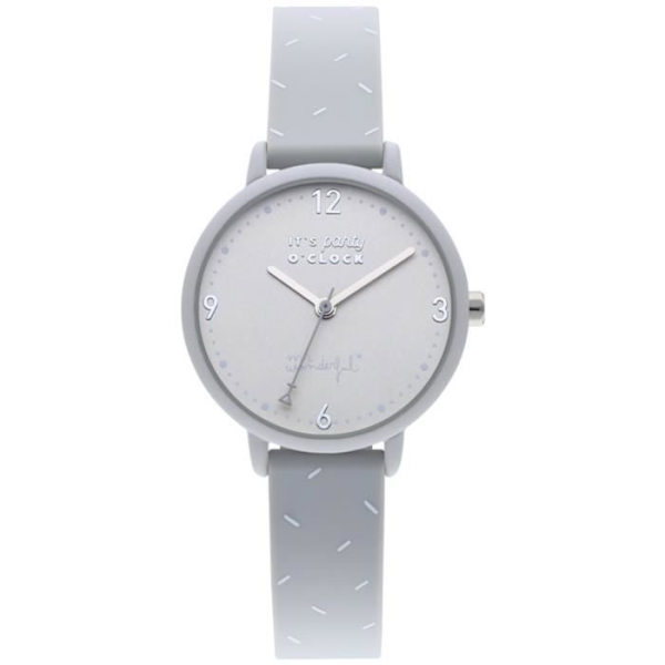 Dameur - MR WONDERFUL - HAPPY HOUR WR35400 - Kvartsl - Analog - Silikone Grå