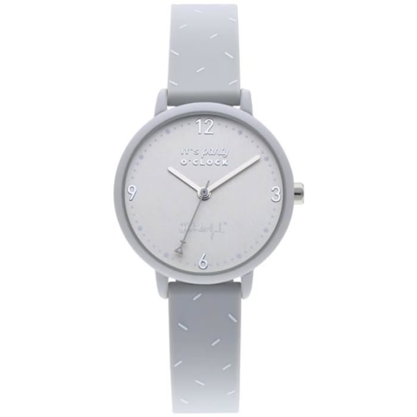 Damur - MR WONDERFUL - HAPPY HOUR WR35400 - Kvarts - Analog - Silikon Grå