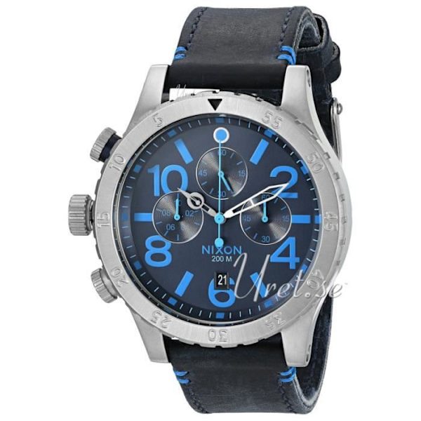 Ur - Nixon - A3632219 - Kvarts - Analog - Sort læder Svart