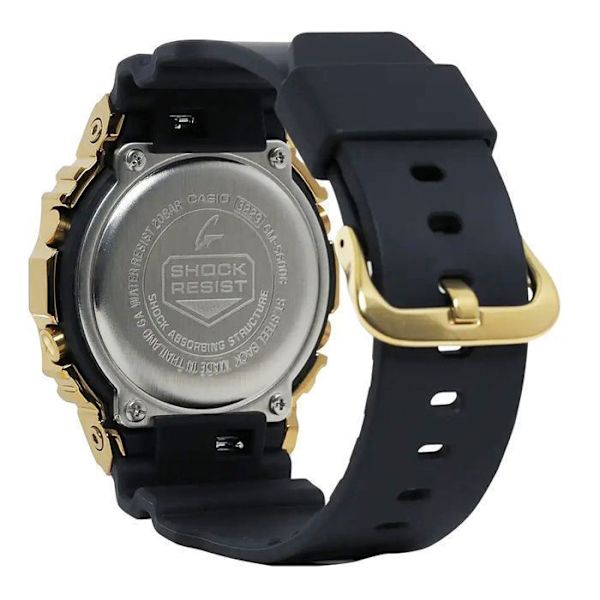 Casio Watch - Miehet - GM-5600G-9ER - Musta muovi - 20 bar - Kvartsi - Digitaalinen - Aikuisille sort