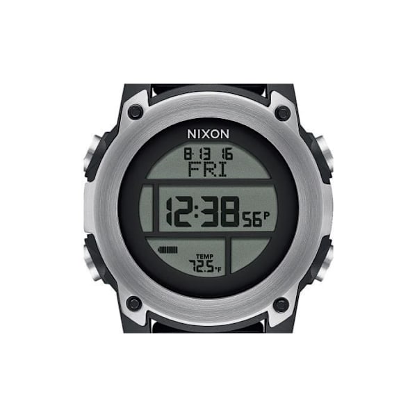 Kello - Nixon - Unit Dive - Kvartsi - Digitaalinen - Urheilullinen Svart