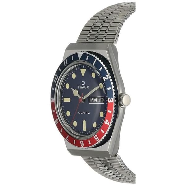 Herreur TIMEX - Kvarts Analog - Armbånd i rustfrit stål Sølv - TW2T80700 Argent