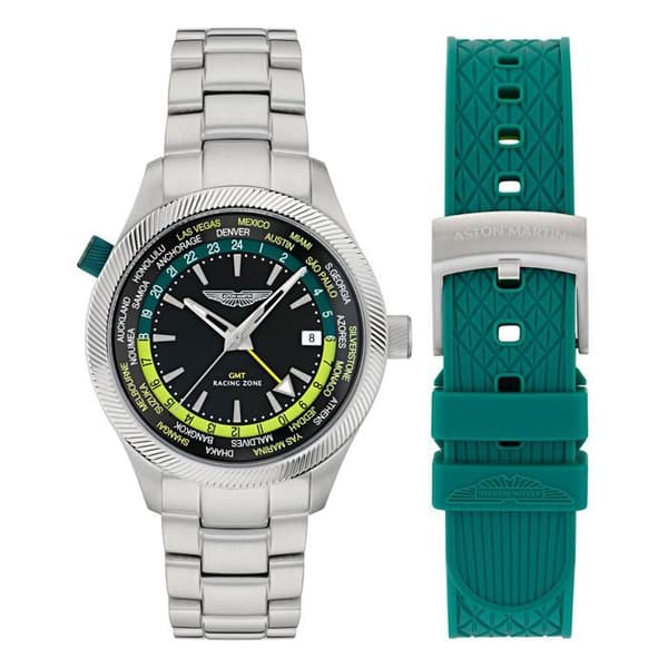 Ur - ASTON MARTIN - MTIZ1F503 - Rustfrit stål - 41 mm - Vandtæthed 10 ATM Pengar