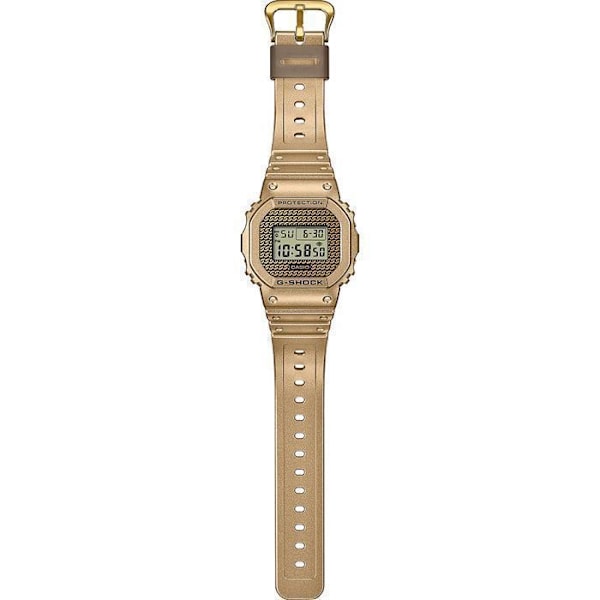 Casio Watch - Herr - DWE-5600HG-1ER - Guldplast - 20 bar - Kvarts - Digital - Vuxen gyllene