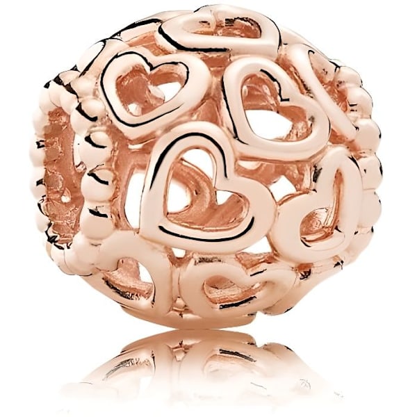 Berlock - PANDORA - 780964 - Silver - Rose guld - Rosa Rosa