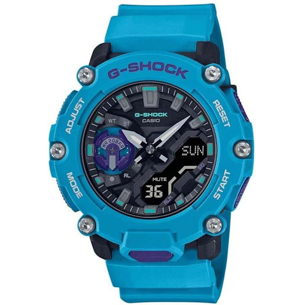 CASIO G-SHOCK Ur - Stødsikker - Multifunktion - Blå Blå