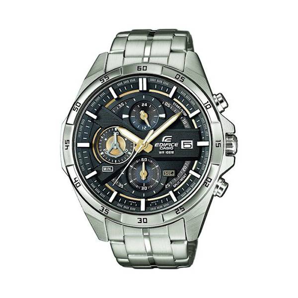 Ur - Casio - EFR-556D-1AVUEF - Sølv - Vandtæt 100m - Kvarts Pengar