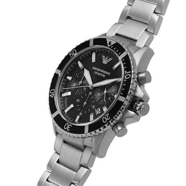 Kello - Emporio Armani - AR11360 - Kvartsi - Teräs - Vedenpitävyys 10 ATM