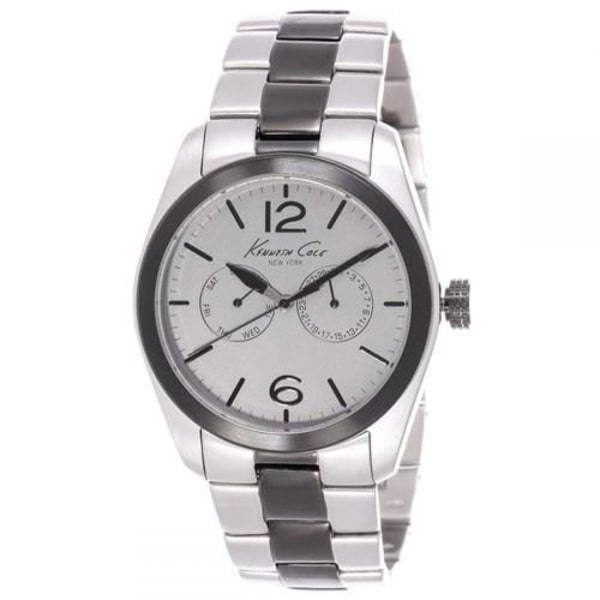 Ur - Kenneth Cole - KC9365 - Kvarts - Analog - Grå stål Grå