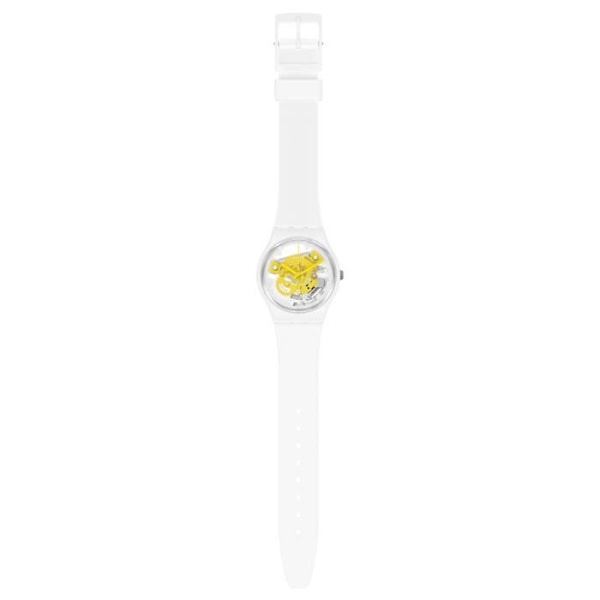 Klocka - SWATCH - DAGS ATT GUL LITEN - Biokeramisk 34mm - Vattentålighet 30 Atm - Analog Gul, Vit