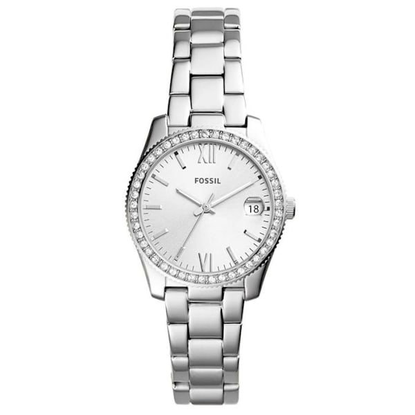 Damklocka - Fossil - ES4317 - Rostfritt stål - Läder - Kvarts 32 mm Rostfritt stål