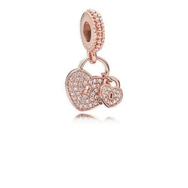 PANDORA PINK LOVE HÆNGELÅS HANDLÅS CHARME