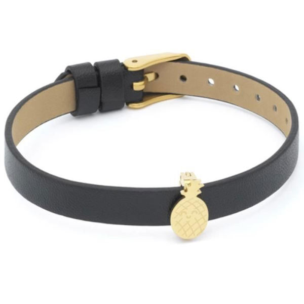 Armbånd - MR WONDERFUL - JOYAS TROPICAL PARTY - Sort - Guld - Rustfrit stål Svart och guld