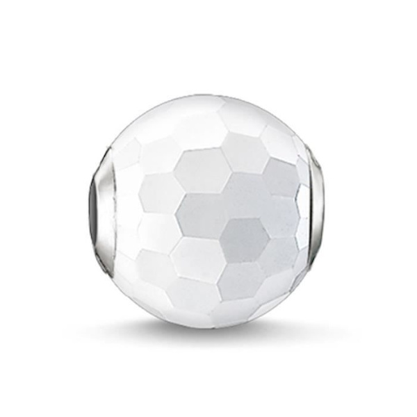 Charm - THOMAS SABO - K0126-130-14 - Sølv - Hvid - Mand