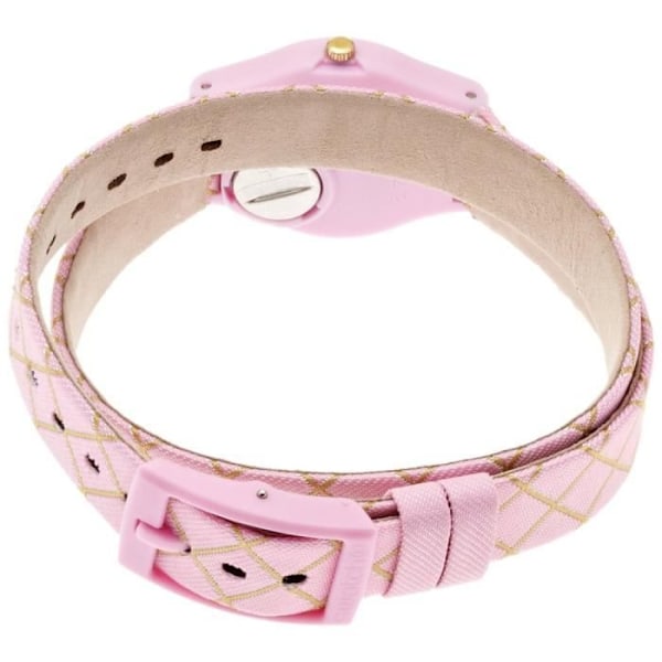 Klocka - Swatch - LP133 - Kvarts - Analog - Rosa läder