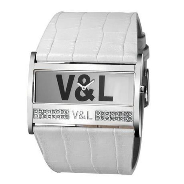 Damur - V & L - TEMPO ROYAL VL036606 - Kvarts - Analog - Rostfritt stål