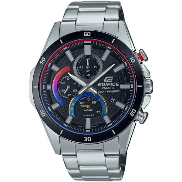 Klocka - Casio - EFS-S610HG-1AVUEF - Kvarts - Kronograf - Rostfritt stål Silver Pengar